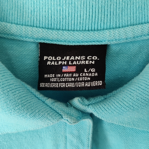 Polo Jean Co Ralph Lauren Turquoise Polo Women Dress - Picture 4 of 4